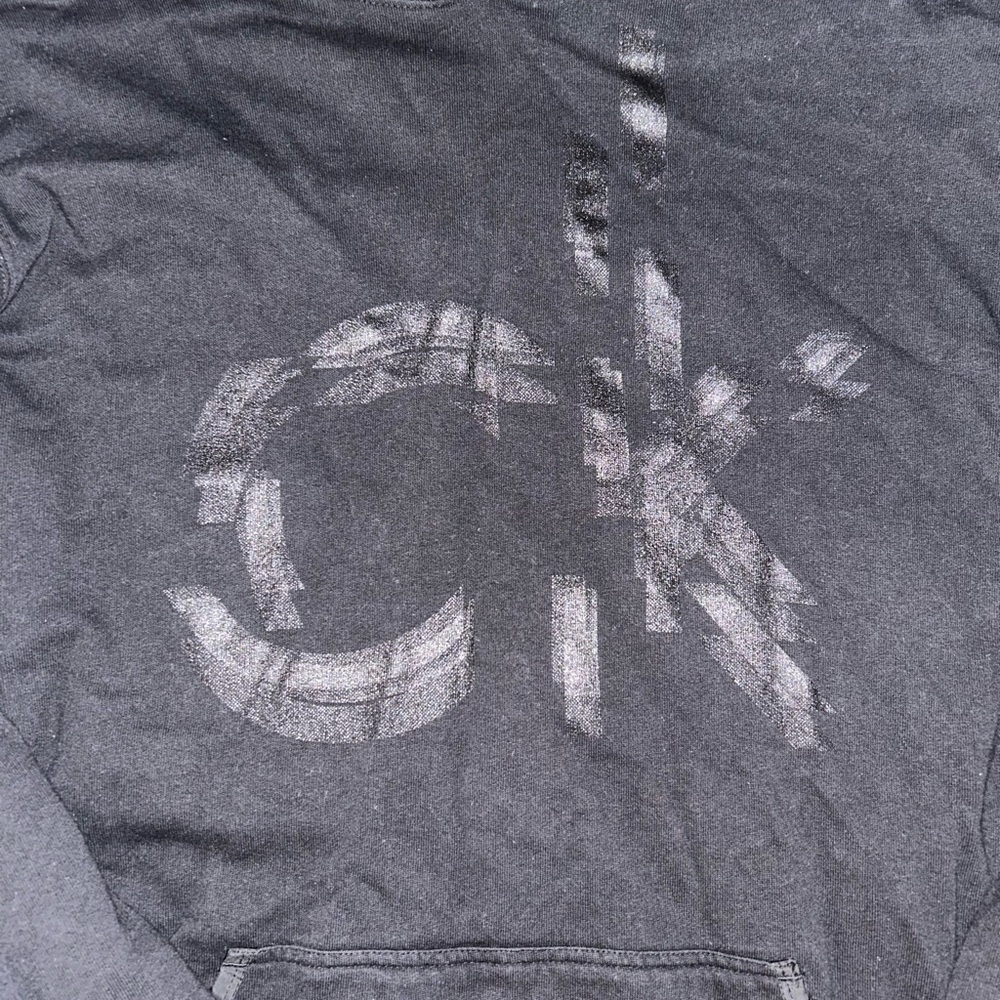 Calvin Klein Men's Charcoal Hoodie